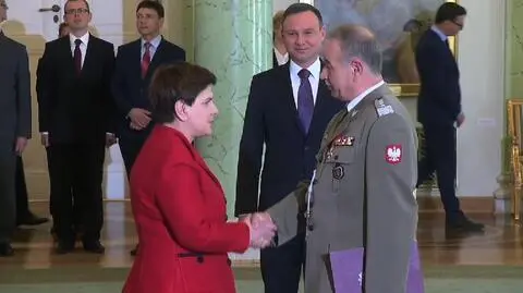 Nominacja na  szefa Sztabu Generalnego Wojska Polskiego