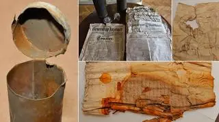 Kapsuły czasu znaleziono w wieży bolesławieckiego ratusza