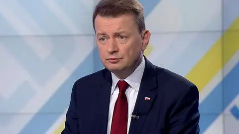 Mariusz Błaszczak w "Jeden na jeden"