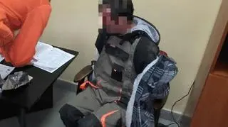 Mężczyzna został zatrzymany przez policję