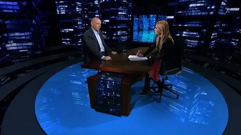 Piotr Pytel był gościem "Kropki nad i"