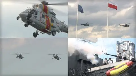 Gdynia: Pokazy sił powietrznych z okazji Ogólnopolskich Dni NATO