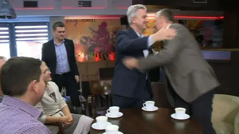 Uścisk na drogę
