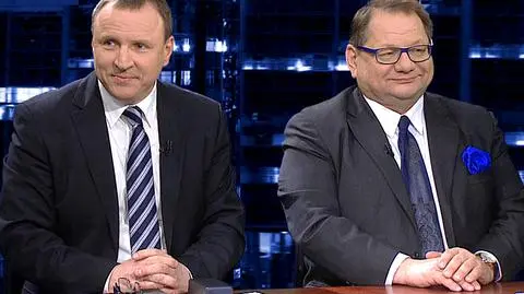 Gośćmi "Kropki nad i" byli Jacek Kurski i Ryszard Kalisz 