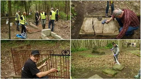 Przywracają blask stuletniemu cmentarzowi. 
"Większość to mogiły pruskich żołnierzy"