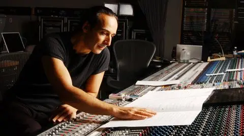 Alexandre Desplat podczas pracy