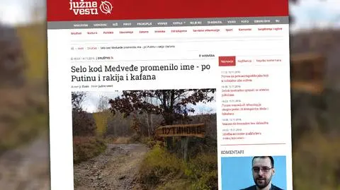 Putinovka to maleńka osada położona pod miastem Medveda