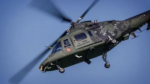 Pilot wypadł z maszyny AW-109