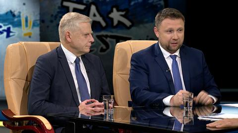 Aleksander Bobko i Marcin Kierwiński w Tak jest