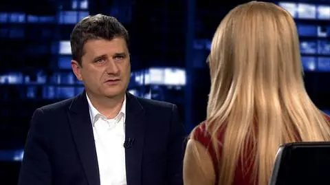 Janusz Palikot" był gościem Moniki olejnik w "Kropce nad i"