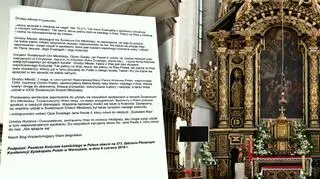 W zaproszeniu ani słowa o papieżu Franciszku