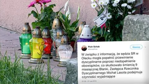 Śmierć dziewczynki z Olecka. Sędzia "mogła popełnić przewinienie dyscyplinarne"