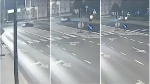 Grudziądz: wpadł w poślizg i zmiótł dwójkę pieszych