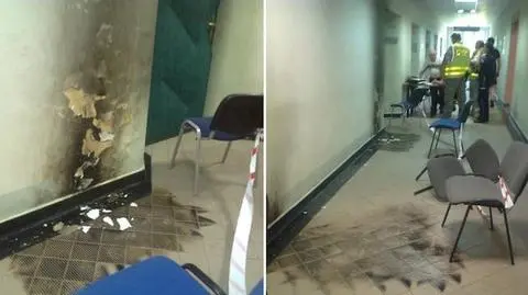 Bezdomny próbował podpalić starostwo. Grozi mu 8 lat więzienia
