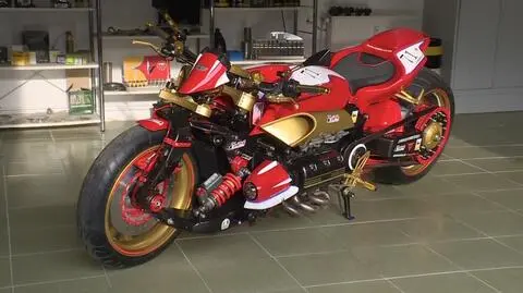 Polski konstruktor z nagrodą publiczności za motocykl