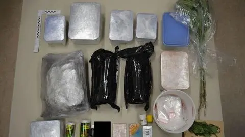 Policja znalazła prawie 10 kg nakotyków 