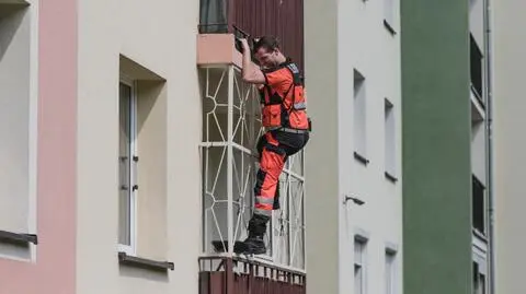 Robert Górski wszedł do mieszkania pacjenta po budynku