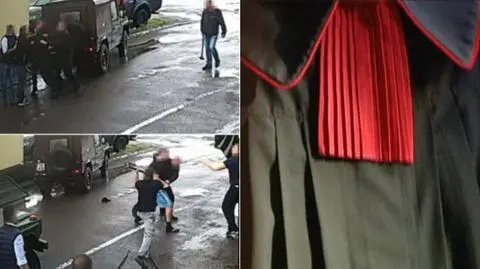 Pobicie zarejestrowała kamera monitoringu