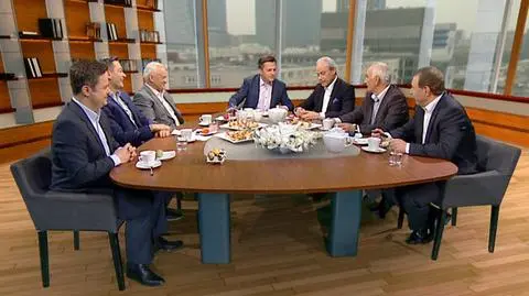 Politycy w wielkanocnym wydaniu programu  "Kawa na ławę"