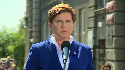 Beata Szydło o kwestii imigrantów