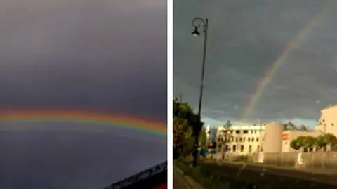 Tęcza zrekompensowała brzydką pogodę