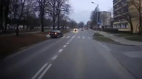 Kierowca bmw został zatrzymany przez świadka