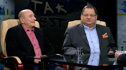 dr Leszek Mellibruda i Ryszard Kalisz w Tak Jest