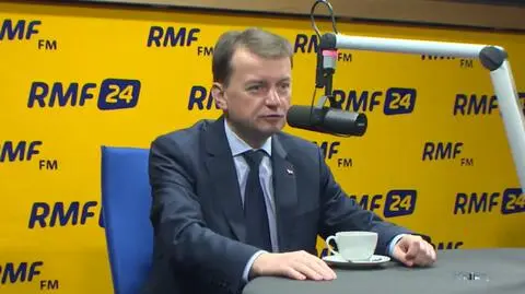 Mariusz Błaszczak był gościem "Kontrwywiadu" RMF FM 