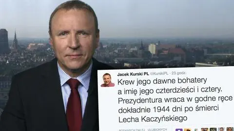Wpis Jacka Kurskiego odbił się szerokim echem w sieci
