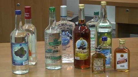 Alkohol z Czech znaleźli w Kielcach 