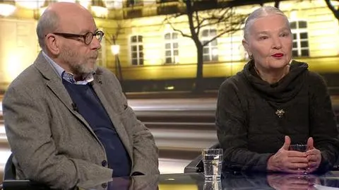 Profesorowie Paweł Śpiewak i Jadwiga Staniszkis w "Faktach po Faktach"