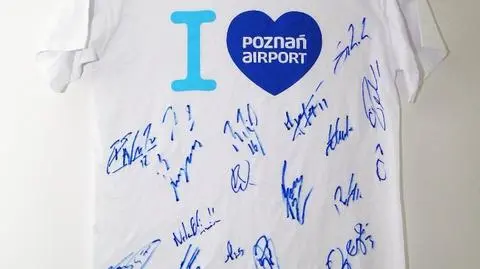 "I Love Poznań" 
z autografem Ronaldo