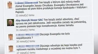 Profil arcybiskupa Henryka Hosera na portalu społecznościowym 