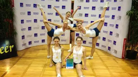 Krakowianki najlepszymi cheerleaderkami.
"Płakałyśmy ze szczęścia"