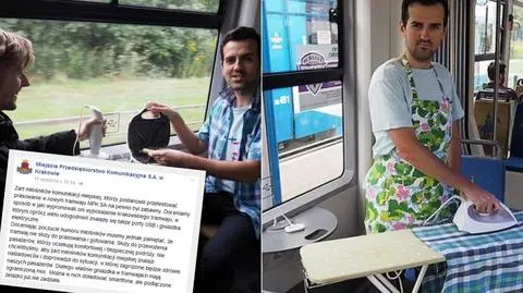 MPK stwierdziło jedynie, że poczucie humoru doceniają, ale "tramwaj nie służy do prasowania i gotowania"