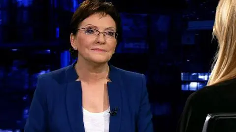 Ewa Kopacz była gościem "Kropki nad i"