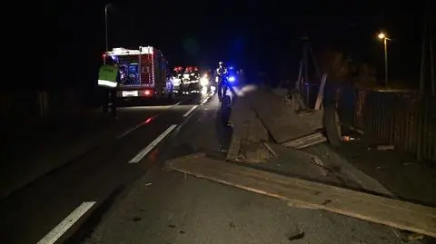 Wypadek w Blachowni. Seat uderzył w furmankę