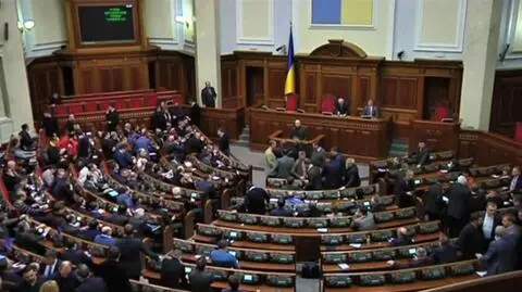 Parlament ukraiński odsunął od władzy Wiktora Janukowicza