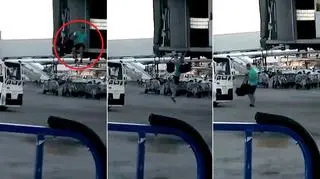 Tak pasażer gonił samolot 