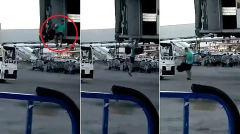 Madryt. Spóźniony pasażer gonił samolot