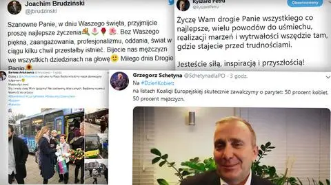 Życzenia polityków z okazji Dnia Kobiet