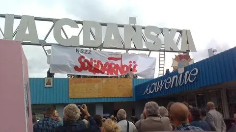 Związkowcy znów zasłonili Lenina