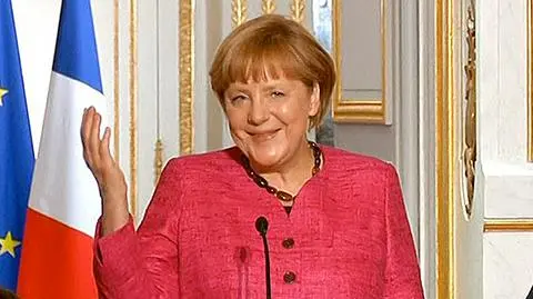 Merkel pomyliła nazwisko prezydenta Francji