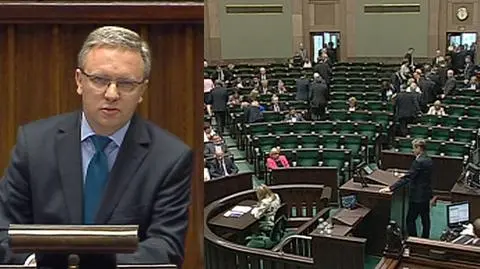 "Zamieniacie Polskę w kupę kamieni". PiS wychodzi po wystąpieniu swojego posła  
