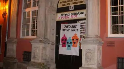 Gdańscy artyści solidarni z Pussy Riot 