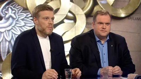 Adrian Zandberg i Paweł Piskorski w "Faktach po Faktach"