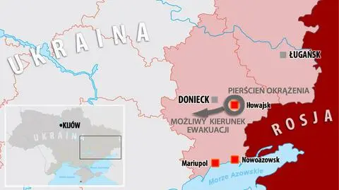 Ukraińskie bataliony ochotnicze okrążone są od kilku dni w Iłowajsku