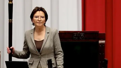 Ewa Kopacz o swoim głosowaniu