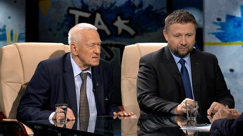 Kornel Morawiecki i Marcin Kierwiński w „Tak Jest”