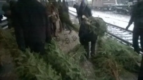 Święta noworoczne w okupowanym Donbasie 